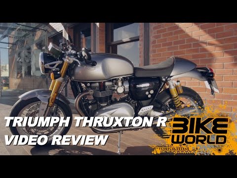 2016 Triumph Thruxton R Review Exclusive (First Ride)