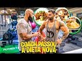 COACH DEU INÍCIO AO PROTOCOLO PARA SECAR!! *dieta nova completa*