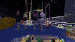 2024 Minecraft 香港除夕倒數及煙花 Hong Kong New Year Countdown & Fireworks Celebrations (MCMTR)
