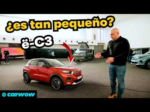 CITROEN eC3 2024 AL DETALLE:  HÍBRIDO y ELÉCTRICO ¿ROMPE EL MERCADO? walkaround – revisión
