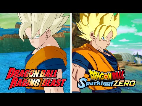 Comparing Raging Blast VS Sparking Zero!