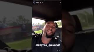 Peezy banging Payroll Giovanni. Beef Squashed 🔥
