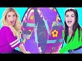 World's Largest DIY Giant Egg with Cloe Couture!