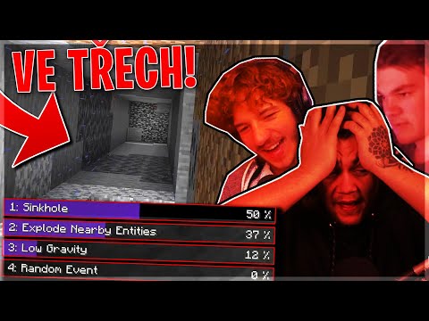 MINECRAFT BUT TWITCH CHAT IS HARMING US!!!  IN THREE PEOPLE | [MarweX&Faster&Davel]