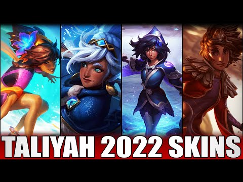 ALL TALIYAH SKINS 2022 - Including Pool Party Taliyah