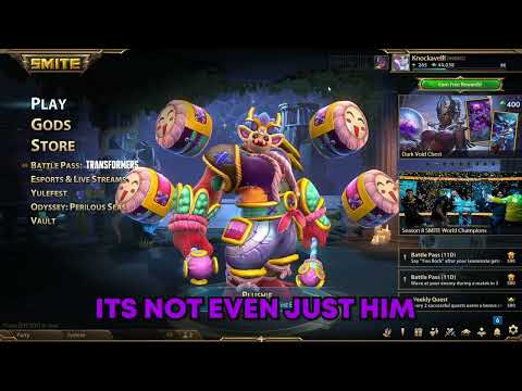 Smite MOTD in a Nutshell (Funny Moments)
