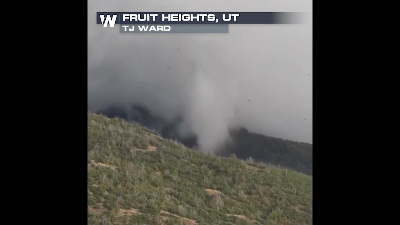 Tornado touched down near Francis Peak, Utah at 7,500-foot elevation in rare high-altitude event