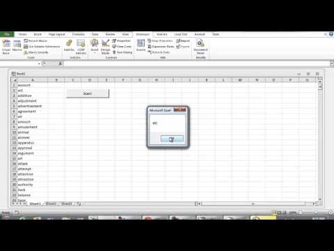 Search through Cells Containing String using VBA Excel Programming