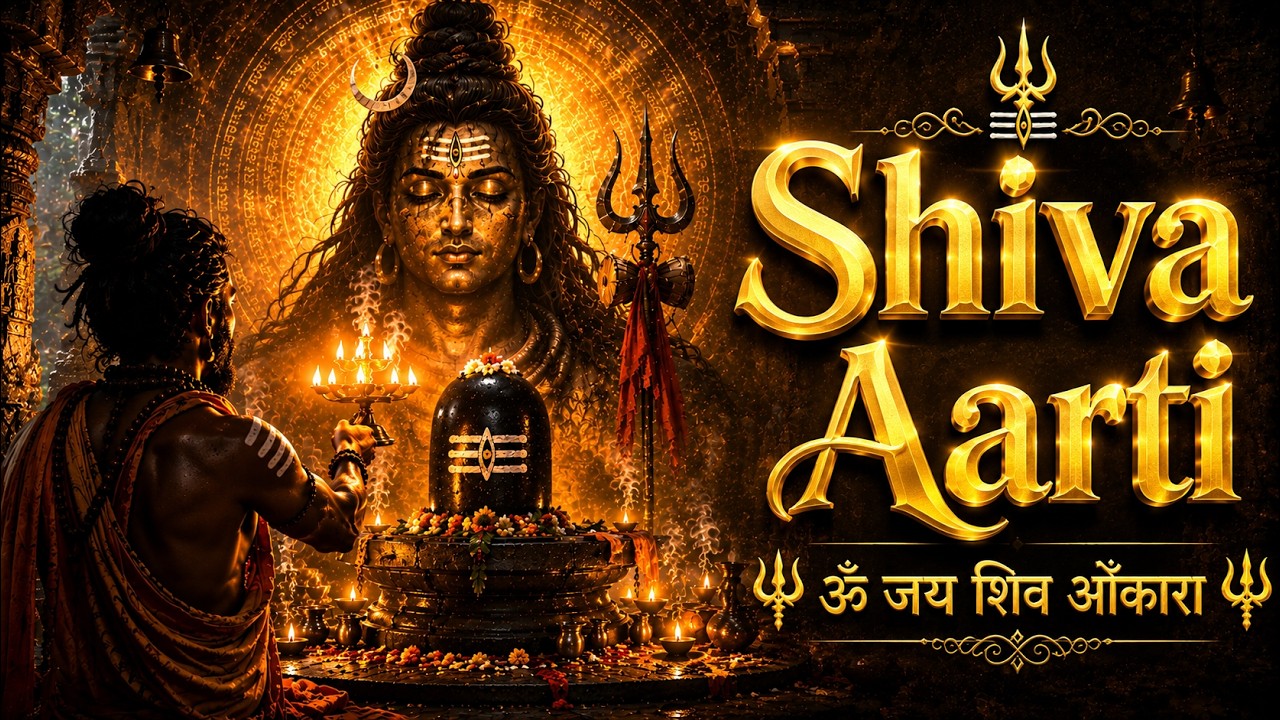 Begin Your Prayer With Mahadev’s Blessings | Om Jai Shiv Omkara Aarti | Lord Shiva
