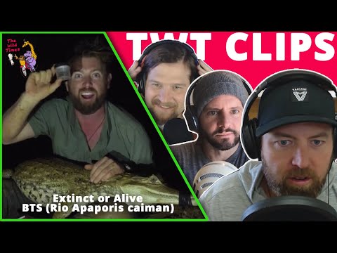Extinct or Alive Behind The Scenes - Rio Apaporis caiman