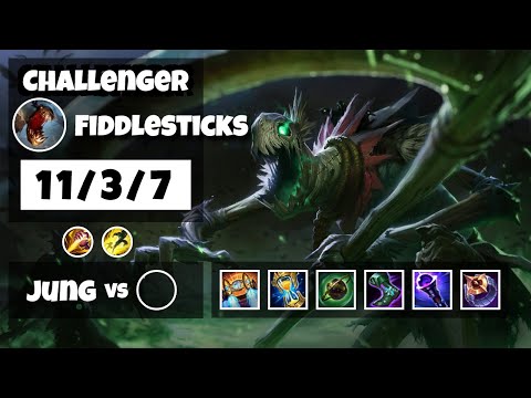 Fiddlesticks Jungle S11 11.18 Challenger Replay (11/3/7) - BR