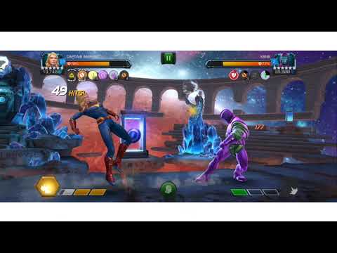 Captain Marvel Effortlessly Solos Act 7.3 Kang Boss!
