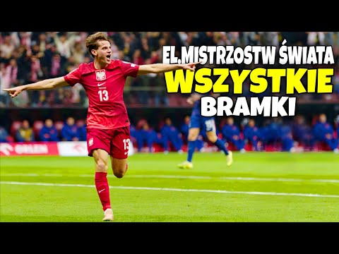 WSZYSTKIE BRAMKI ELIMINACJE MISTRZOSTW ŚWIATA 2025 🇵🇱