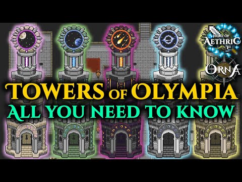 Towers of Olympia Ultimate Beginner Guide - Orna & Aethric