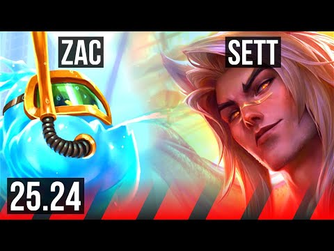 ZAC vs SETT (TOP) | KR Master | 25.24