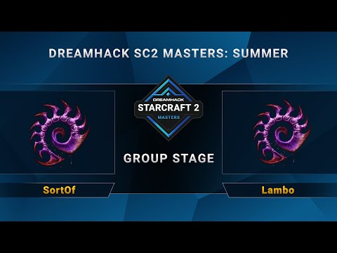 SC2 - SortOf vs. Lambo - DreamHack SC2 Masters Summer - Group D - EU