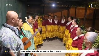 Dernière soirée riche en émotions