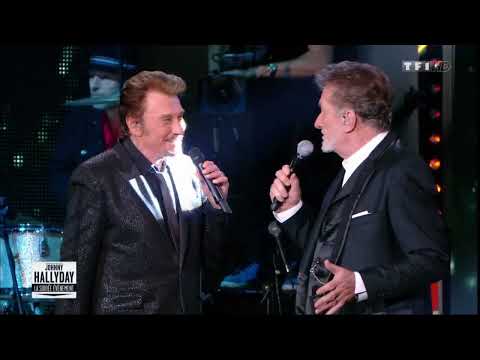 EDDY MITCHELL & JOHNNY HALLIDAY   Couleur menthe à l'eau   TF1 LA SOIREE EVENEMENT 2014