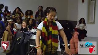 Harvard African Student Redeit performing an Ethio