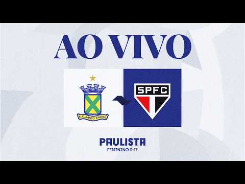 Santo André x São Paulo - Campeonato Paulista Feminino Sub-17 (AO VIVO E COM IMAGENS)