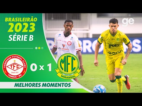 Gols e lances de Tombense x Mirassol