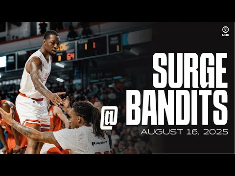 Vancouver Bandits 103 - Calgary Surge 105