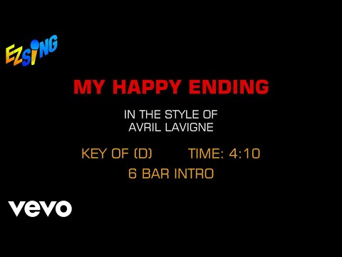 Avril Lavigne - My Happy Ending (Karaoke)