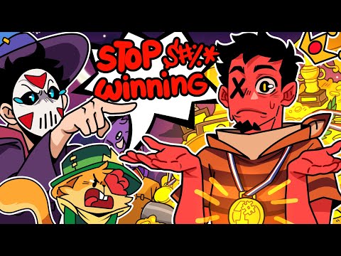 STOP WINNING? NO...I DON'T THINK I WILL | Tricky Towers (w/ Delirious, Squirrel, & Rilla)