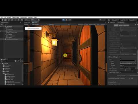 Unity3D - Dungeon Generator Script
