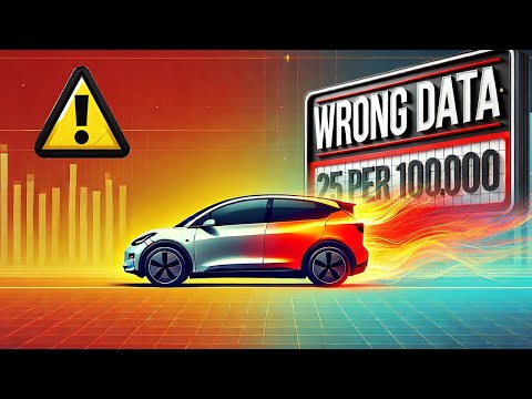 Electric Vehicle Fires: 25 Out of 100,000 Stat Doesn’t Add Up