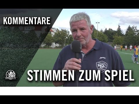 Die Stimme zum Spiel | SFC Stern 1900 II - Köpenicker SC (2. Spieltag, Bezirksliga, Staffel 1)