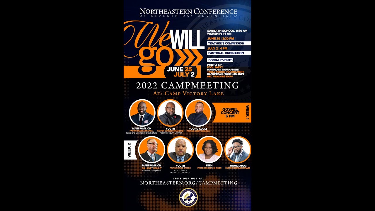 NEC Camp Meeting 2022 - We Will Go