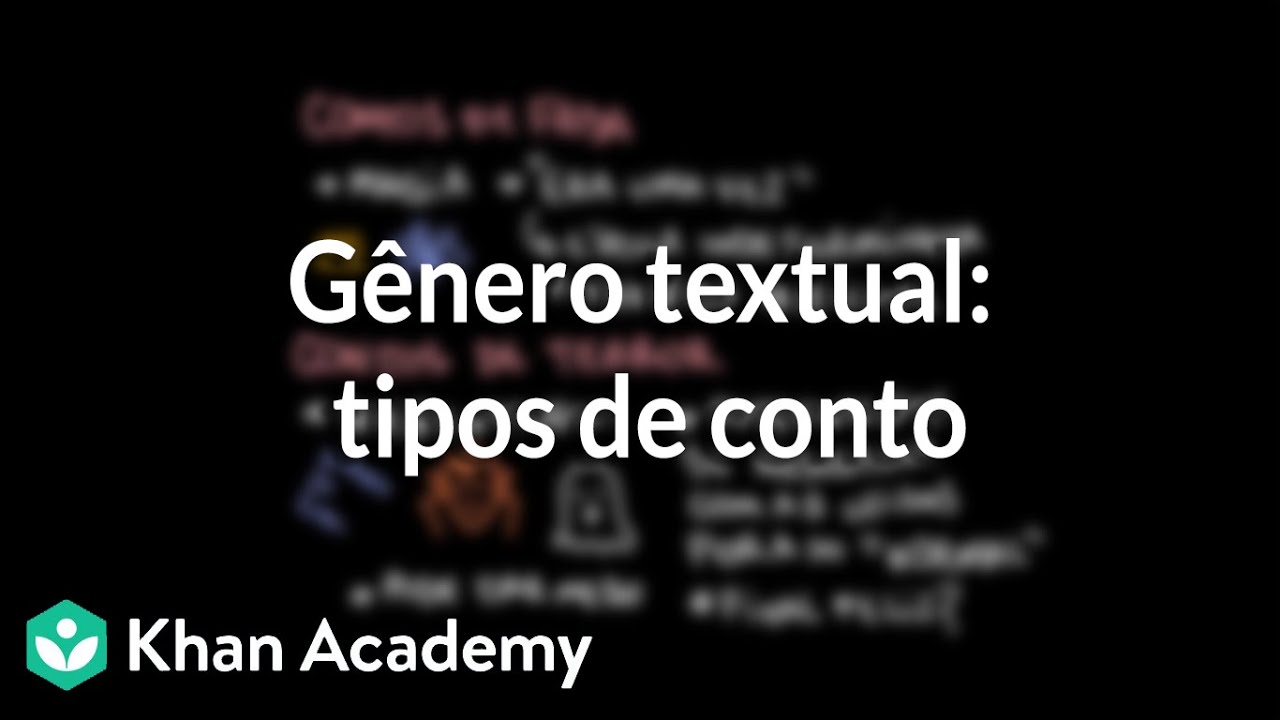 Gênero textual: tipos de conto