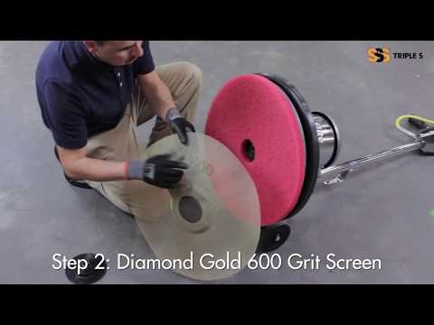 Triple S DiamondSmooth Floor Pads