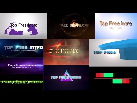 Top 10 Free Intro Templates "Sony Vegas Pro 13 Intro Template" Download + No Plugins Video