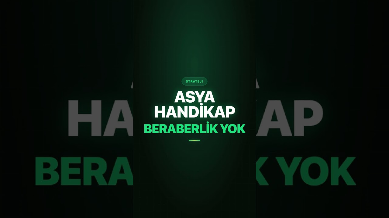 Asya Handikap Nedir? Nasıl Oynanır ve Hesaplanır?