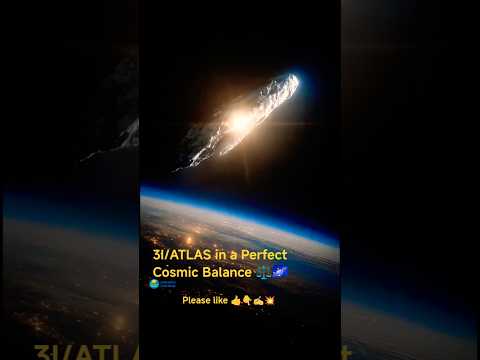 3I/ATLAS in a Perfect Cosmic Balance ⚖️🌌