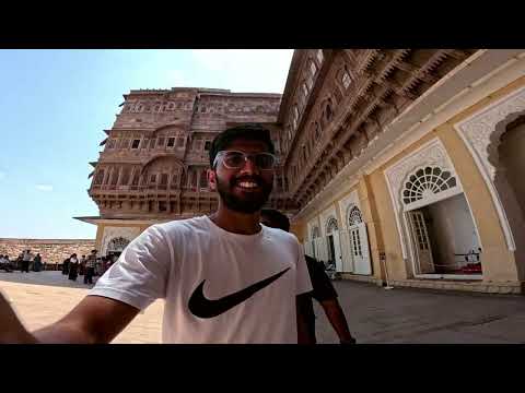 Exploring Mehrangarh Fort, Jodhpur | The Blue City Full Walking Tour [GoPro HD]