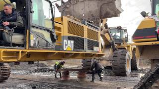EXTREME 4K MEGA MACHINE REPAIR! Caterpillar 385C Swing Ring Replacement - Sotiriadis/Labrianidis