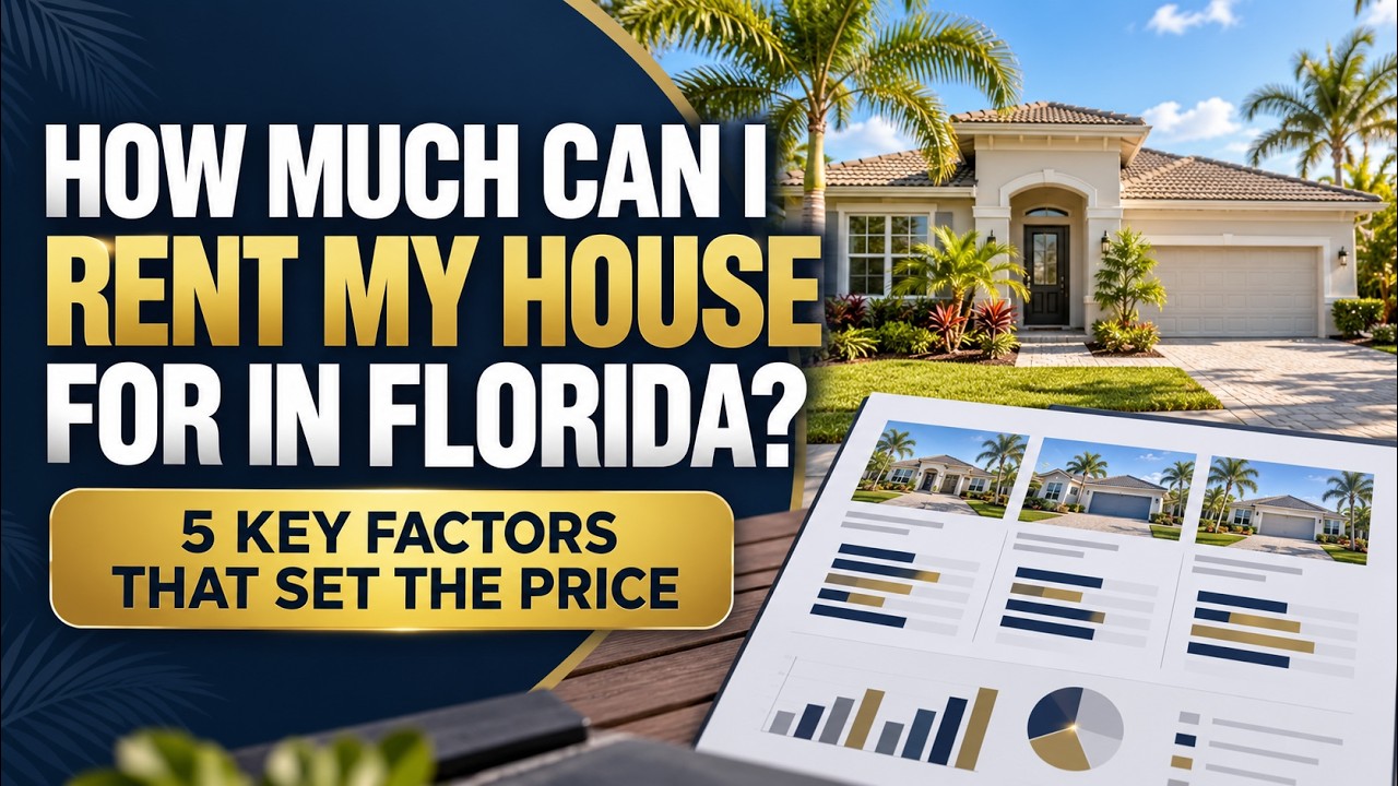 Video explaining how to determine the rental price of a Tampa rental property