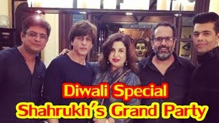 Shahrukh Khan Hosts Diwali Party with Old and New Friends