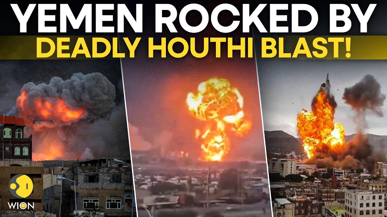 Houthi Yemen War: Houthis Claim MAJOR Strike on Military Base Near Aden Airport in Yemen | WION
