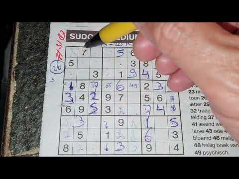 Sudokus for Solitary ! (#3187) Medium Sudoku puzzle. 08-03-2021