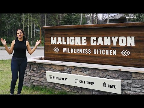 Jasper National Park - Maligne Canyon | Hindi Vlog | #Explorecanada with Afsana Atar  S01 - Ep 17