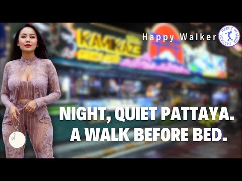 [4K] A night walk on Second Road and escaping the rain on Beach Road.. #beachroad  #secondroad