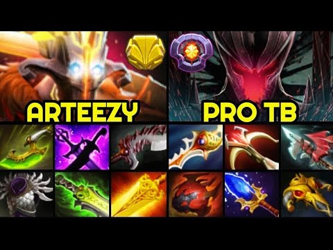 ARTEEZY Juggernaut Try Hard Intense Game vs Master Tier Terrorblade 7.28 Dota 2