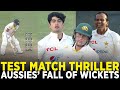 Test Match Thriller | Australia's Fall of Wickets vs Pakistan | Pakistan vs Australia | PCB | MM2A