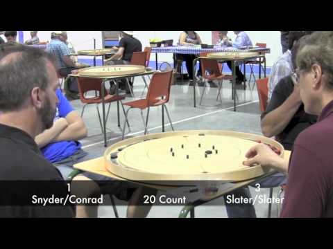 2013 World Crokinole Doubles - Slater/Slater v Conrad/Snyder