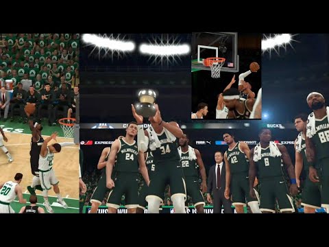 Tatum Poster 2 Times | Free Foul | CF Champs | Playoff CFG3 & 4 - NBA 2K20 My Career EP 100