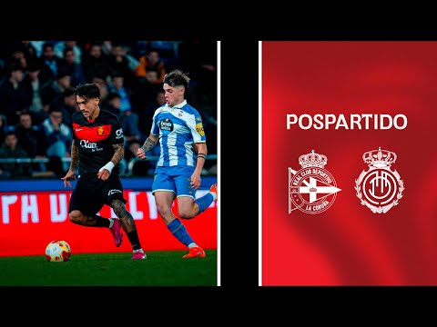 Declaraciones pospartido RC Deportivo 1-0 RCD Mallorca | RCD Mallorca